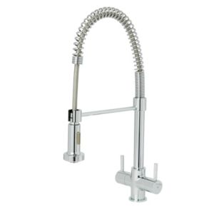 Cooke Lewis Ithaca Chrome Effect Kitchen Twin Lever Tap Review Top Diy Reviews